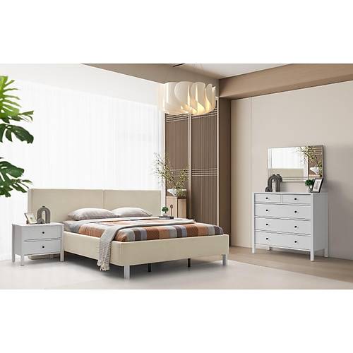 Loft Beyaz Yatak Odas�