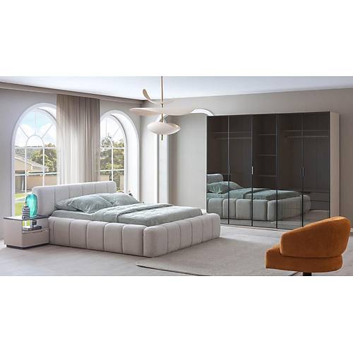 Matilda Koyu Ceviz-MS Yatak Odas