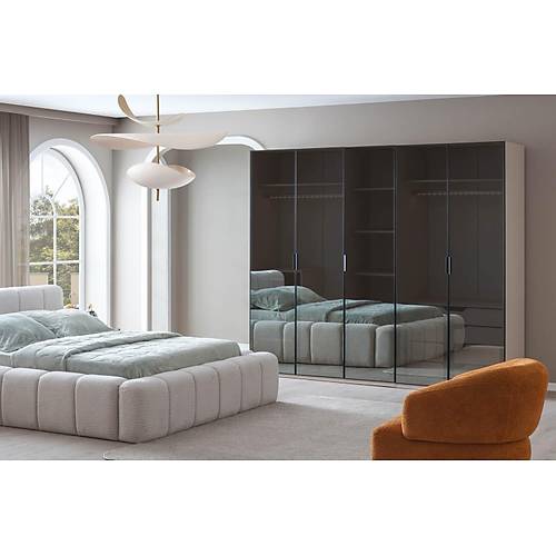 Matilda Koyu Ceviz-MS Yatak Odas