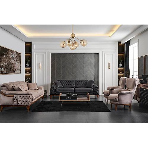 Lotus Nubuk-ON Koltuk Takm