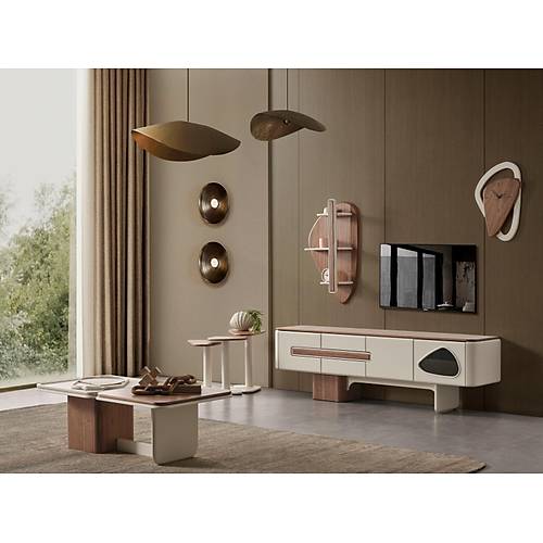 Enna Walnut-ZYB Orta Sehpa