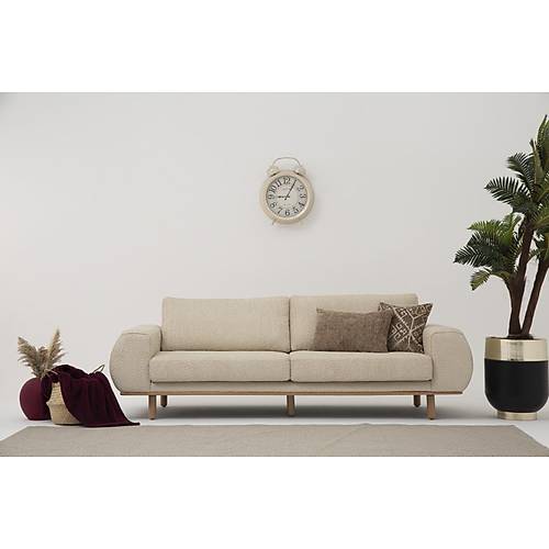 Ared Bohem Krem-BRT Koltuk Tak�m�