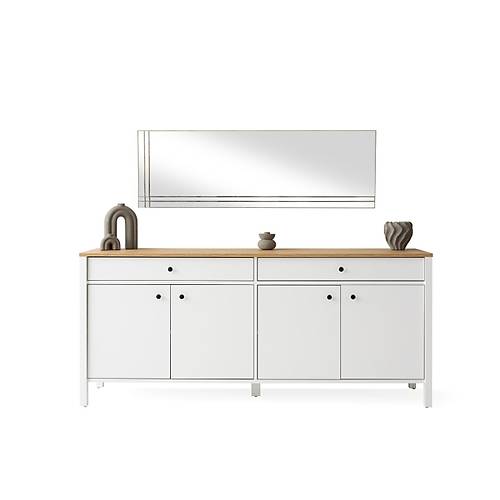 Mona Beyaz Mee Yemek Odas