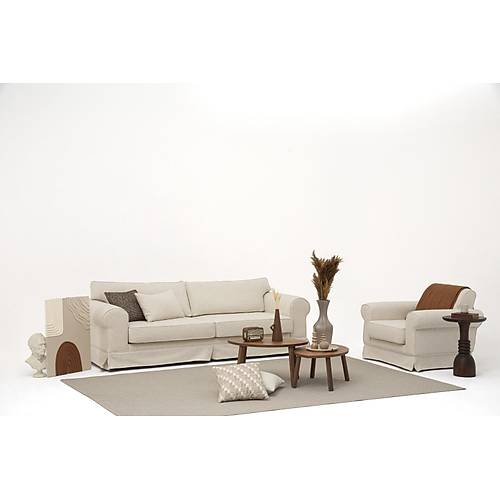 Diff Krem-BRT Koltuk Takm