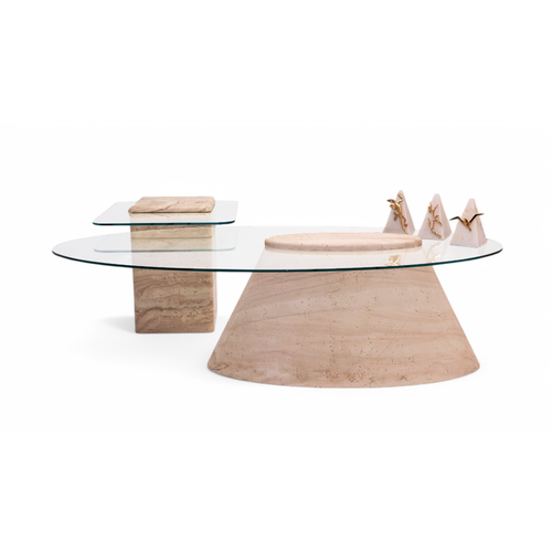 951 Traverten Orta Sehpa