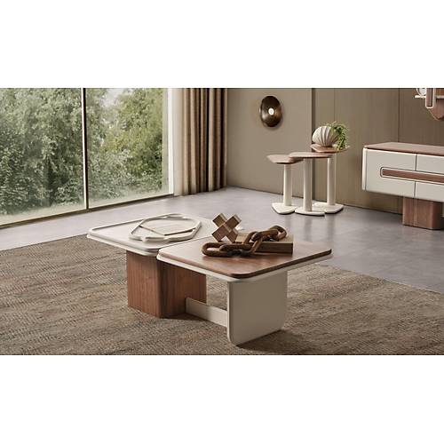 Enna Walnut-ZYB Orta Sehpa