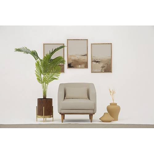 Hora Krem-BRT Koltuk Takm