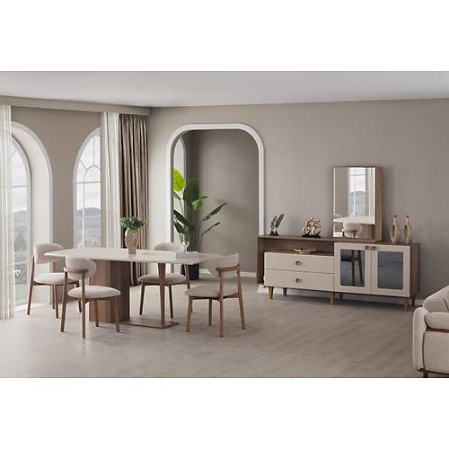 Pasifik Ceviz-EVO Yemek Odas