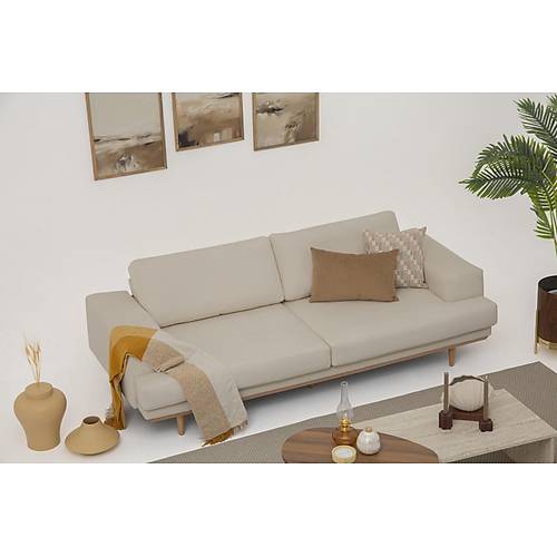 Hora Krem-BRT Koltuk Takm