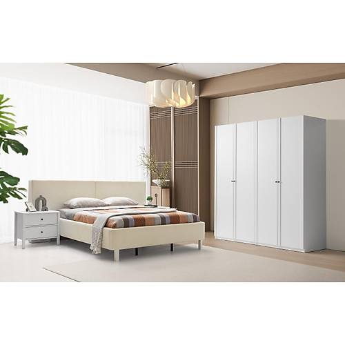 Loft Beyaz Yatak Odas�