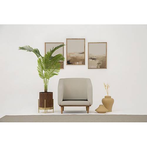 Hora Krem-BRT Koltuk Takm