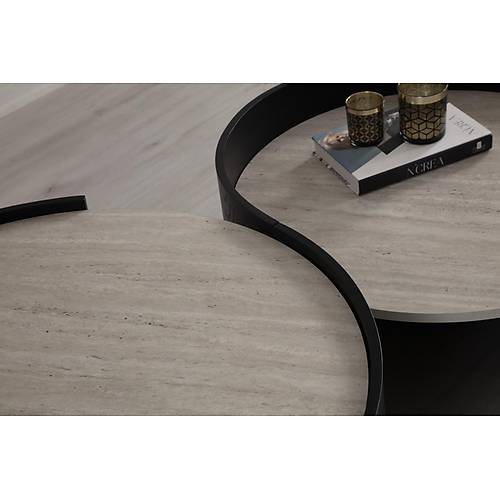 Atlantis Siyah-TB Orta Sehpa