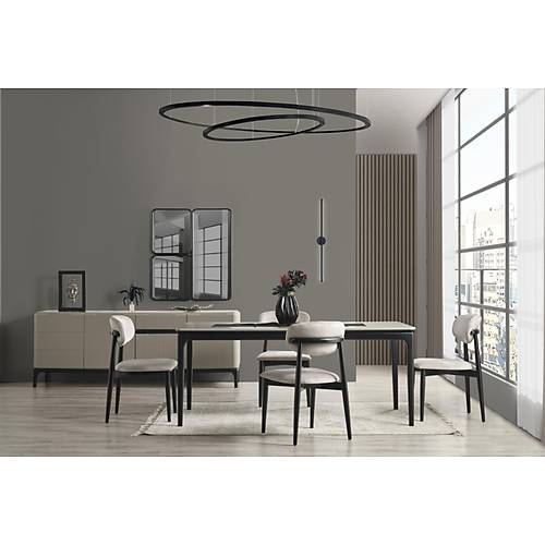 Longe Gri-�� Yemek Odas�