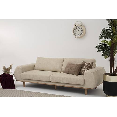 Ared Bohem Krem-BRT Koltuk Tak�m�