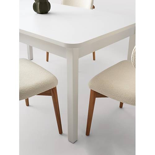 Loft Beyaz Yemek Odas�