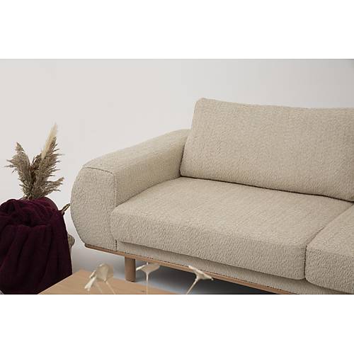 Ared Bohem Krem-BRT Koltuk Tak�m�