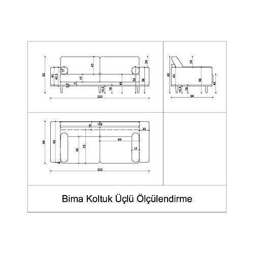 Bima Haki Yeil-BRT Koltuk Takm