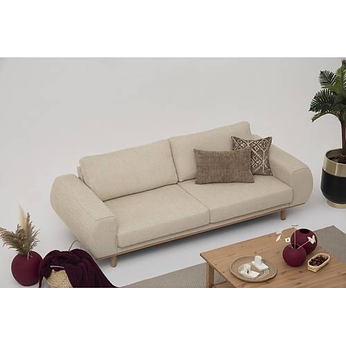 Ared Bohem Krem-BRT Koltuk Tak�m�