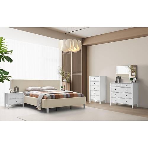 Loft Beyaz Yatak Odas�