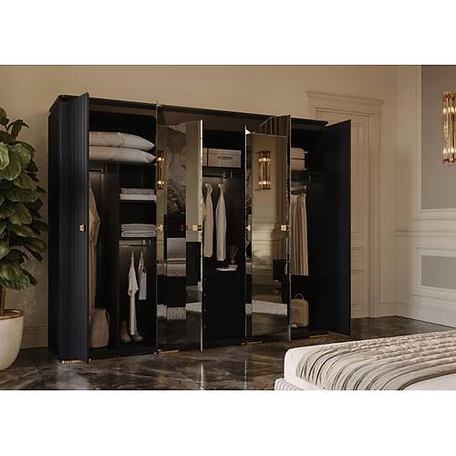 Lyon Siyah Premium-�S Yatak Odas�