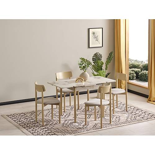 MT 3110 Yandan A��l�r-EV�S Masa & Sandalye