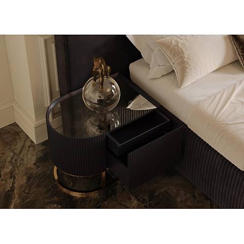 Lyon Siyah Premium-�S Yatak Odas�
