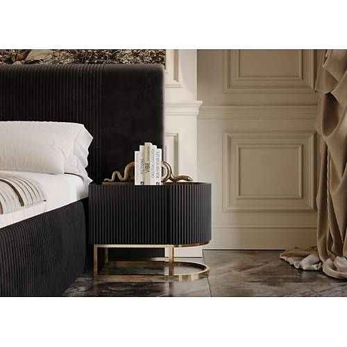 Lyon Siyah Premium-�S Yatak Odas�