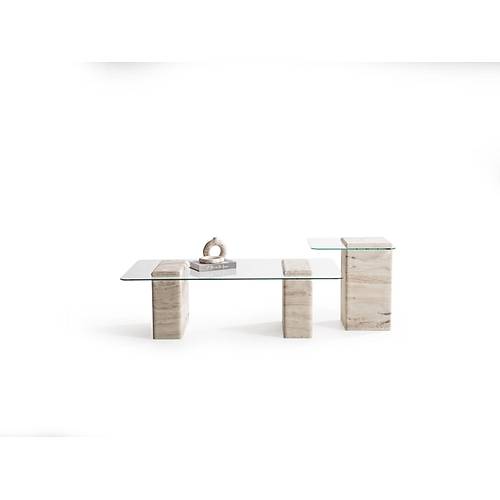 945 Traverten Orta Sehpa