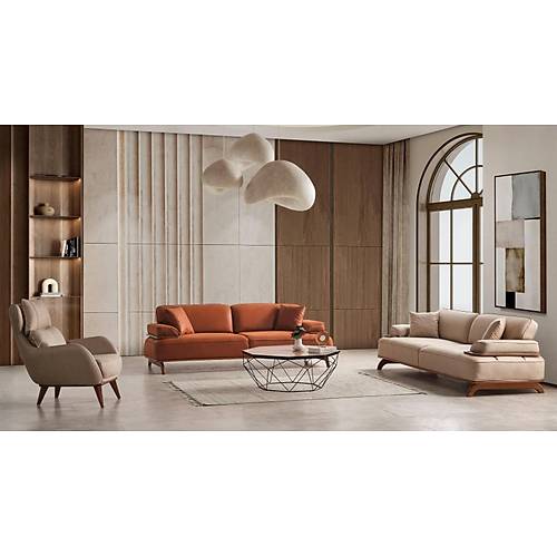 Banco Nubuk-MOLL Koltuk Takm