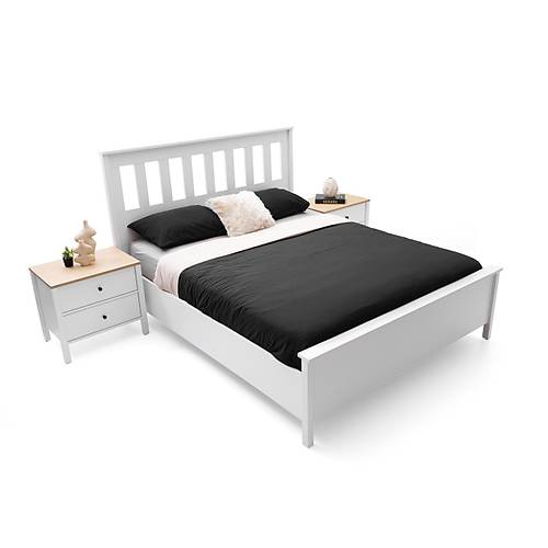 Mona Beyaz Mee Yatak Odas