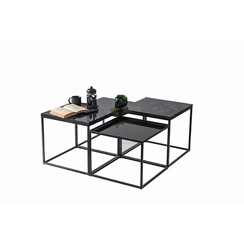 No 129 Black Orta Sehpa