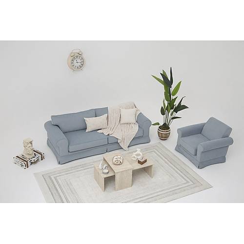 Diff Mavi-BRT Koltuk Takm