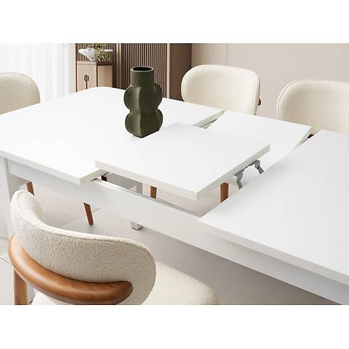 Loft Beyaz Yemek Odas�