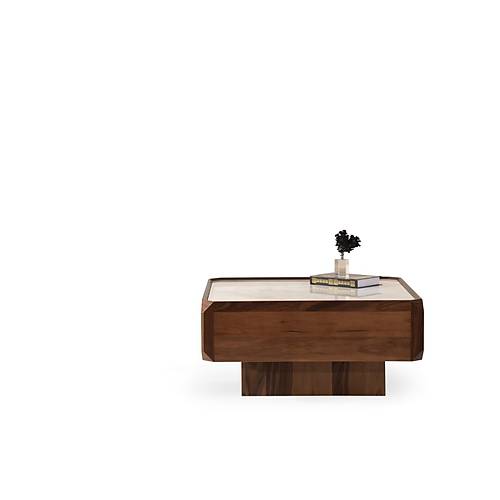 605 Ceviz Seramik Orta Sehpa