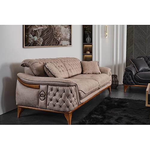 Lotus Nubuk-ON Koltuk Takm