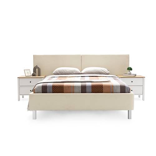 Mona Beyaz Mee Yatak Odas