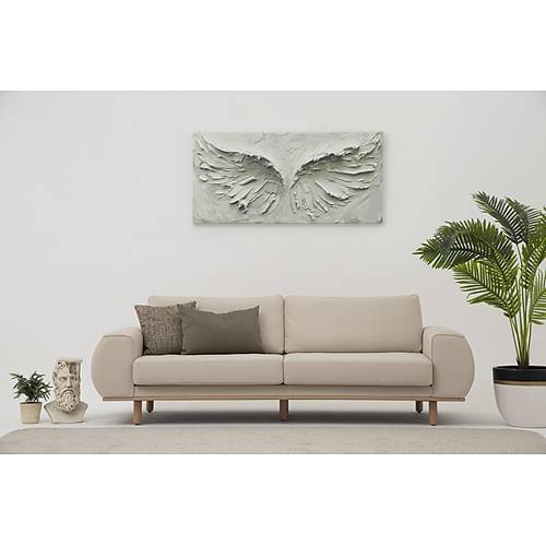 Ared Krem-BRT Koltuk Takm