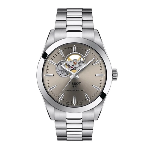 TISSOT Gentleman Powermatic 80 Open Heart T1274071108100 Kol Saati