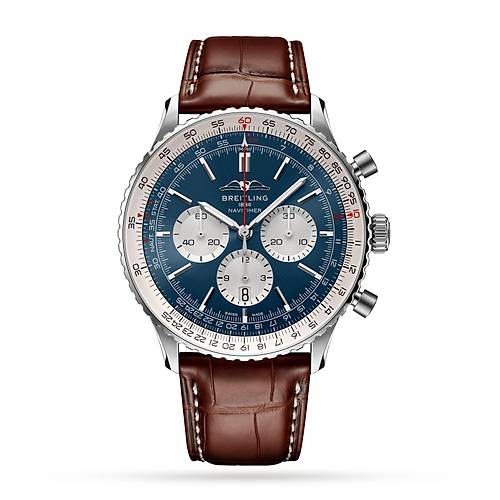 BREITLING NAVITIMER AUTOMATIC CHRONOGRAPH 46mm AB0137211C1P1 ERKEK KOL SAAT�