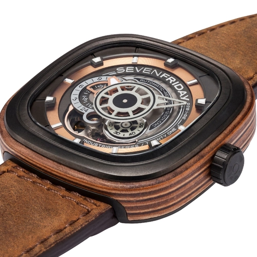 SEVEN Friday SF-P2B/03 WOODY II  Erkek Kol Saati