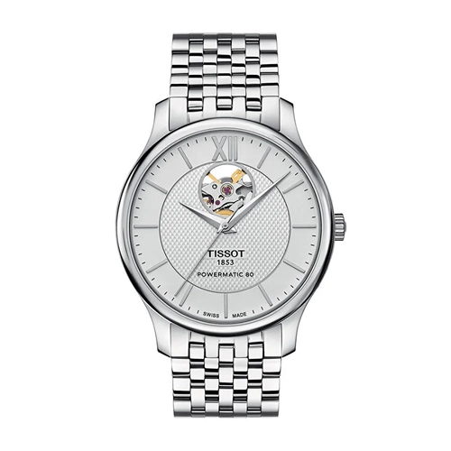 TISSOT Tradition Powermatic 80 Open Heart T0639071103800 Kol Saati