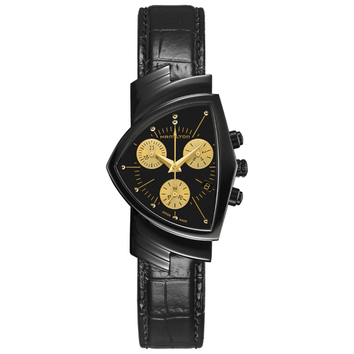 HAMILTON VENTURA L CHRONO QUARTZ H24402730 Erkek Kol Saati