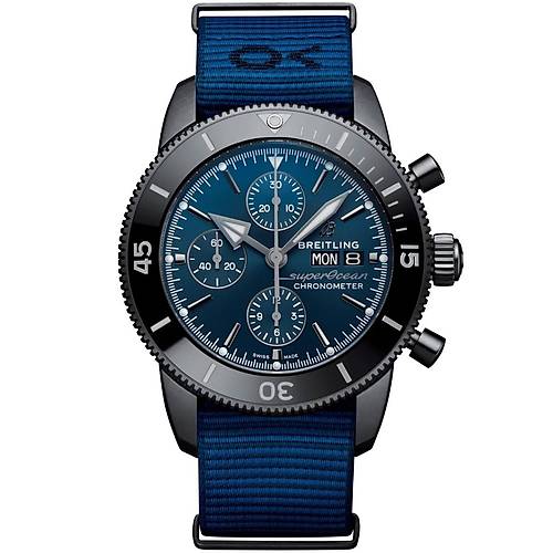BREITLING SUPEROCEAN HERITAGE AUTOMATIC CHRONOGRAPH 44mm OUTERKNOWN M133132A1C1W1 ERKEK KOL SAAT�