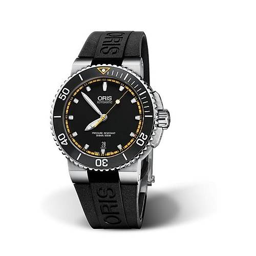 ORIS Aquis Date Otomatik O-01 733 7653 4127-07 4 26 34EB Kol Saati