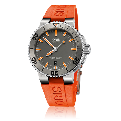 ORIS Aquis Date Otomatik O-01 733 7653 4158-07 4 26 32EB Kol Saati