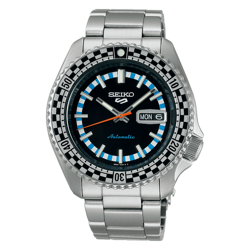 SEIKO 5 Sports Checker Flag Special Edition SRPK67K1 Erkek Kol Saati