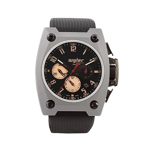 WYLER GENEVE AUTOMATIC CHRONOGRAPH DAKAR LIMITED EDITION R07.C1C.00.00.BA010. Erkek Kol Saati