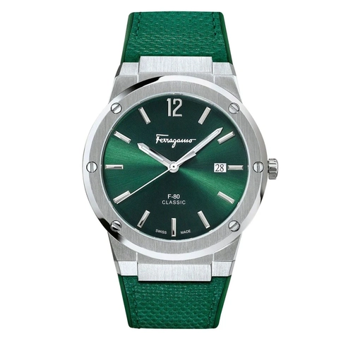 SALVATORE Ferragamo F-80 Classic Green SFDT00519 Erkek Kol Saati