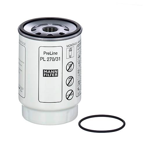 PL270/31Z Man Su Ayrc Yakt Filtresi Mann