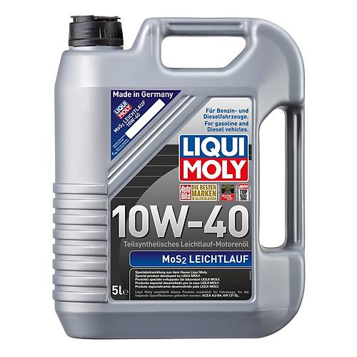 Liqui Moly MoS2 Leichtlauf 10W-40 5 Litre Motor Ya
